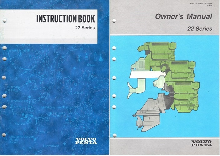 Genuine Volvo Penta Operator/Instruction Manuals and Handbooks - Old Stock