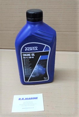 1L, Volvo Penta VDS - 4.5 15W-40 Diesel Engine Oil ................. Part No: 23909459 - Weight 1kg