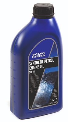 Volvo Penta 5W-30 PETROL ENGINE SYNTHETIC OIL Part No: 23211287 was (21363429) - 1 LITRE BOTTLE