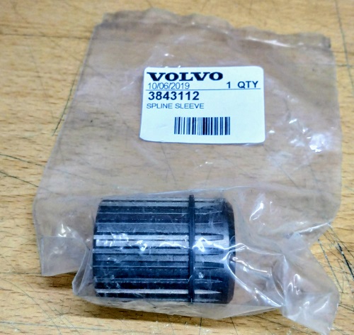 Volvo Penta SPLINED SLEEVE 3843112 Clearance Item