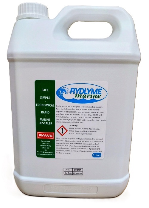 RYDLYME MARINE - BIODEGRADABLE DESCALER 5L