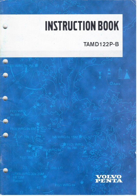 Operator's/Instruction Book for TAMD122P-B Series Engines - Old Stock