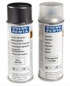 Volvo Penta GREY SPRAY PAINT - 400ml (3851220) FOR OUTDRIVES. COMES AS TWIN PACK WITH A SPRAY CAN OF CLEAR VARNISH -